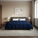  Zimska posteljnina Temno modra 200 x 200 cm Mikrovlakna, (5000284459) | Shoptok.si