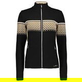 CMP Puloverji Bluza Damska 7H26802 Czarnybeżowy Črna Cene