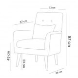 Atelier Del Sofa sofa i fotelja aria TKM06 1048 | ePonuda.com