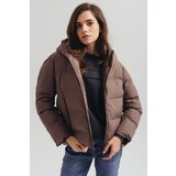 Legendww zenska braon jakna sa kapuljacom | ePonuda.com