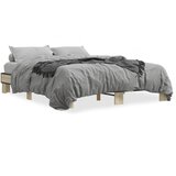  Okvir za krevet boja hrasta 150x200cm konstruirano drvo i metal | shoptok.hr