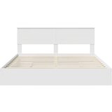  Krevet s od storage Bijelo 180 x 200 cm Konstruirano drvo | shoptok.hr