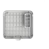 Joseph Joseph Plastičen nastavljiv odcejalnik posode v srebrni barvi 35,5x38 cm Extend Steel Plus – | Shoptok.si