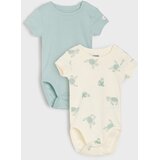 Sinsay Pamučni bodi s motivom kornjača 2 pack | shoptok.hr