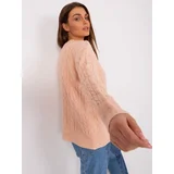 Wool Fashion Italia Sweater-AT-SW-2335-1.68P-Peach