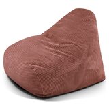 SLOWDOWN Opečnato oranžna vreča za sedenje iz rebrastega žameta Snug 100 – | Shoptok.si