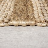 Flair Rugs Ročno tkana preproga iz konopljastega osleza v naravni barvi 120x170 cm Drew Stripe – | Shoptok.si