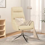  Stolica za opuštanje od tkanine krem | shoptok.hr