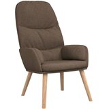  Stolica za opuštanje od tkanine smeđesiva | shoptok.hr