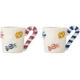 Bloomingville Šalice u setu 2 kom s božićnim motivom glinene 264 ml Candice – Cijene