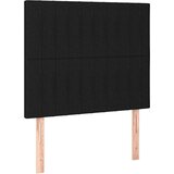 Maison Chic Posteljno vzglavje - Vzglavna omarica 2 kosa črno 80x5x78/88 cm blago, (22077476) Cene