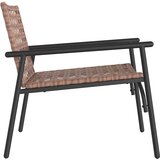  Vrtna stolica 2 pcs Smeđa 78 x 55,5 x 75,5 cm poliratan | shoptok.hr