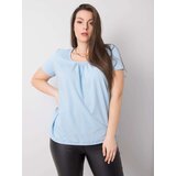 BASIC Feel Good T-shirt-RV-TS-6320.85P-Light Blue | Shoptok.si