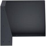  Zid za zadržavanje 50 x 50 x 30 cm Čelik Antracit | shoptok.hr