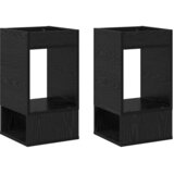 Konačna Stolić 2 pcs Crni hrast 30 x 30 x 56 cm | shoptok.hr