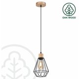  Brilagi - Luster na kablu WOODY BASKET 1xE27/60W/230V hrast | Eponuda.com