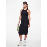 Pieces Obleka 'RUKA' črna | Shoptok.si