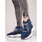 Big Star Navy snow boots for women BIG STAR KK274273 | Shoptok.si