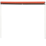 Tenda na uvlačenje 100 x 150 cm narančasto-smeđa | Eponuda.com