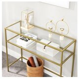 Hanah home Komoda By-4, 90x80x30 cm, Zlatne boje | Eponuda.ba