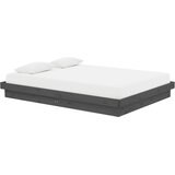  Okvir za krevet od masivnog drva sivi 140 x 190 cm | Eponuda.ba