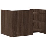  Stolić za kavu smeđa boja hrasta 80x50x50 cm konstruirano drvo | shoptok.hr