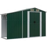  Vrtno spremište zeleno 277 x 279 x 179 cm od pocinčanog čelika | shoptok.hr