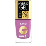 Delia Cosmetics Coral Nail Enamel Hybrid Gel gel lak za nokte nijansa 05 11 ml Cijene