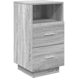 Maison Chic Dvo delni komplet Nočne omarice - Nočne mize z 2 predaloma siva sonoma 36x36x68 cm, (21688608) Cene