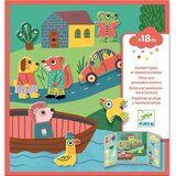 Djeco Thick Removable Stickers Animals naljepnice 12m+ 1 kom Cijene