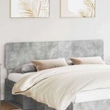 vidaXL uzglavlje s uzglavljem betonski sivi 200 cm konstruirano drvo | shoptok.hr