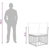  Set vanjskih sofa Prirodna Poliester | shoptok.hr