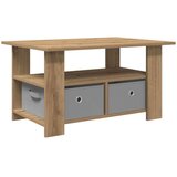  Klubska miza Umetni hrast 77 x 55 x 42 cm Konstruiran les, (5000295491) | Shoptok.si