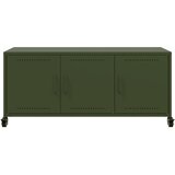 TV ormarić maslinastozeleni 100,5 x 39 x 43,5 cm čelični | shoptok.hr
