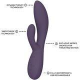 Lelo INA Thrust potiskujući zeko vibrator (ljubičasti) | shoptok.hr