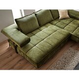 Welnova sedežna garnitura, tkanina olivno zelena | Shoptok.si