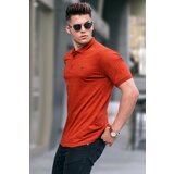 Madmext Polo T-shirt - Orange - Regular fit Cene