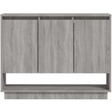 vidaXL Komoda boja sivog hrasta sonome 97 x 31 x 75 cm od iverice | shoptok.hr