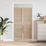  Vrata ormara 2 pcs Smeđa 170 x 49.5 x 2.1 cm Masivna borovina | shoptok.hr