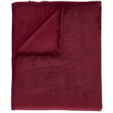 Crvena deka od mikropliša 130x170 cm Raschel Velvet –