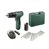 Bosch easy drill 1200 akumulatorska bušilica 2 x 1,5 ah + gal 1210 cv u koferu sa setom priborom cene