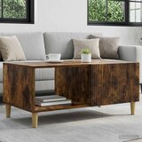  Kava Stol Dimljeni hrast 90 x 50 x 40 cm Konstruirano drvo | shoptok.hr