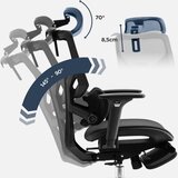  Ergonomska stolica Expert 8.7 Black Mesh | shoptok.hr