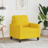  Fotelja Svjetložuta 60 cm od tkanine Cijene