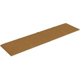  Zidna uzglavlja 12 pcs Smeđa 60 x 15 cm Baršun | shoptok.hr
