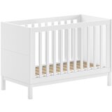 Vipack Bela otroška posteljica iz masivnega bora 60x120 cm Eva – u