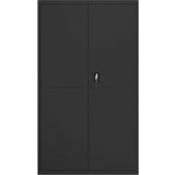 Ormarić za spise crni 105 x 40 x 180 cm čelični | shoptok.hr