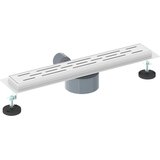  Odvod za tuš s staklenim poklopcem i 360° sifonom Srebrno 50 cm | shoptok.hr