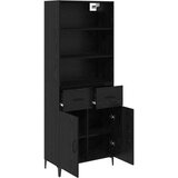  Highboard Crni hrast 69,5 x 34 x 180 cm Konstruirano drvo | shoptok.hr