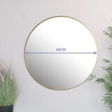  Ogledalo zlatni okvir 50cm | shoptok.hr